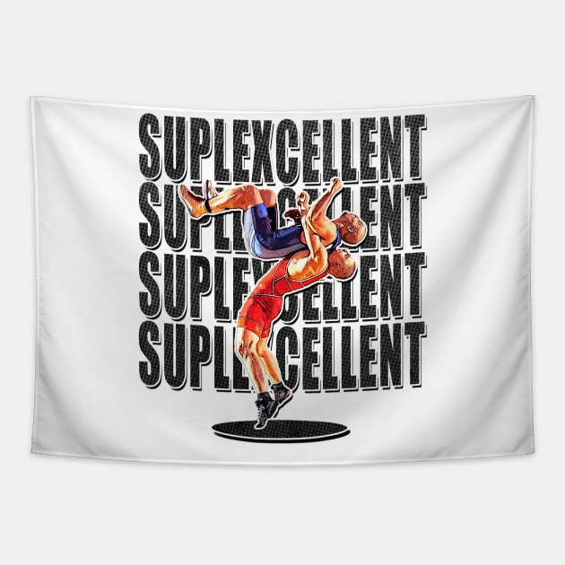call the suplex Tapestry by clownescape