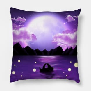 moon and kiss Pillow