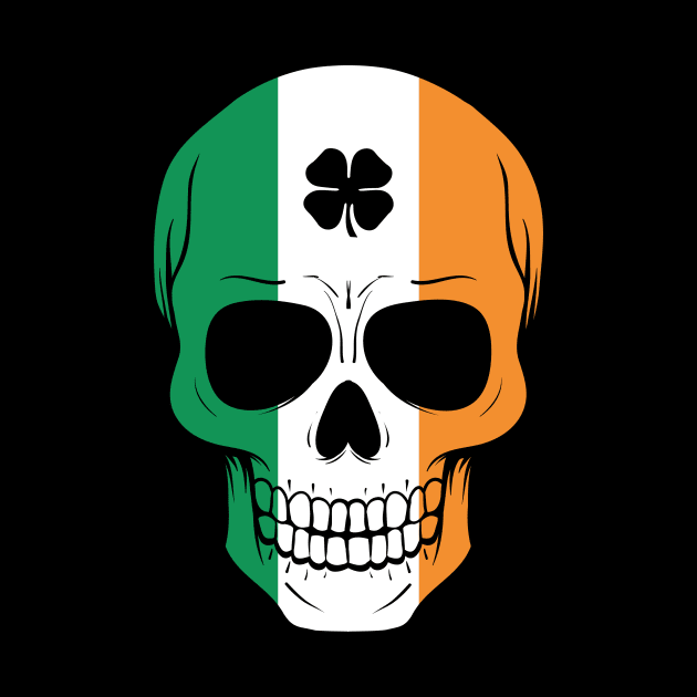 Awesome Irish Skull St. Patrick's St Patty's Day by theperfectpresents