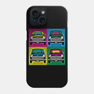 Retro Austin Mini Pop Art T-Shirt Design Phone Case