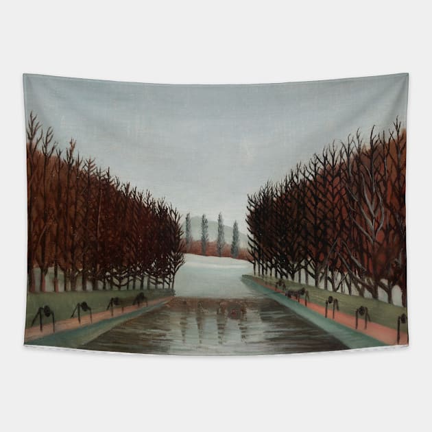 Le Canal by Henri Rousseau Tapestry by Classic Art Stall
