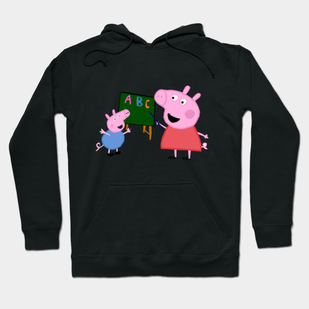 peppa pig zip up hoodie