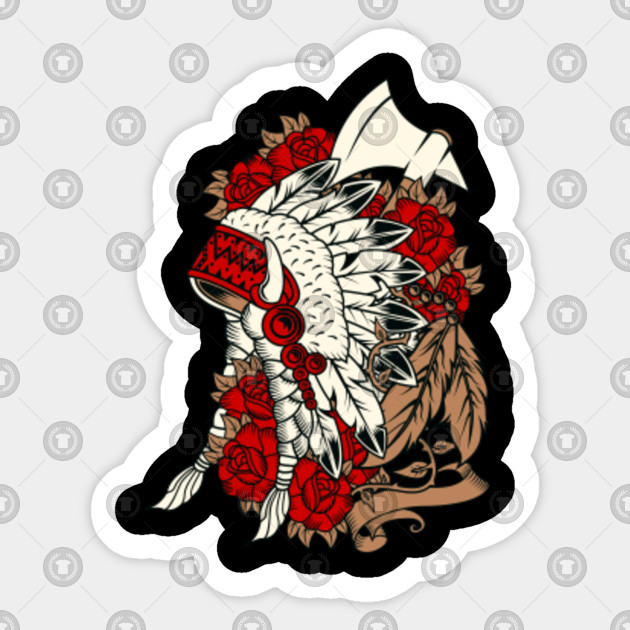 red indian shirt