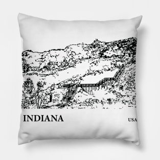 Indiana USA Pillow