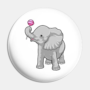 Elephant Lollipop Pin