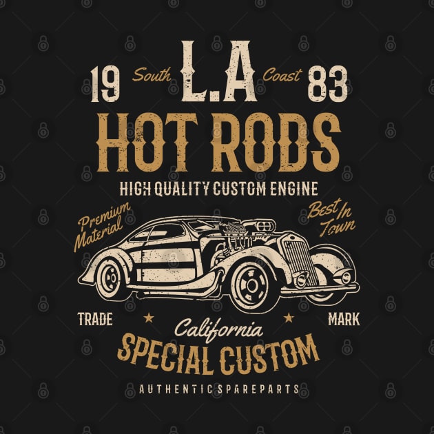 LA Hot Rods: California Special Custom Design by Jarecrow 