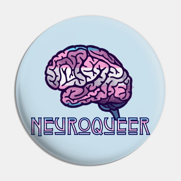 Neuroqueer Trans Pin by LondonAutisticsStandingTogether