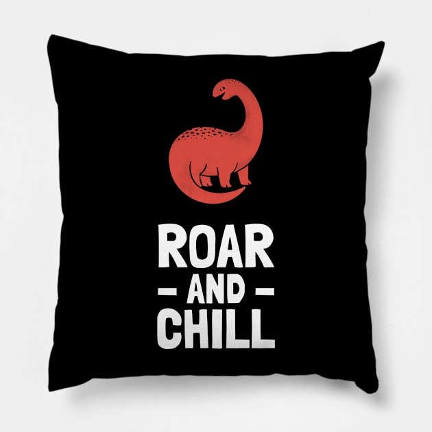 roar and chill Pillow by juinwonderland 41