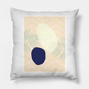 Soft Pastel Palms Deco Pillow