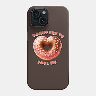 Donut Try Phone Case