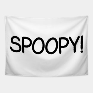 Halloween Spoopy Design Tapestry