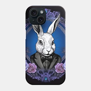 White Rabbit In A Suit Phone Case