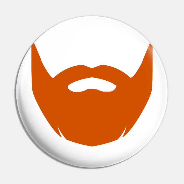 Red Beard Pin by ironheart