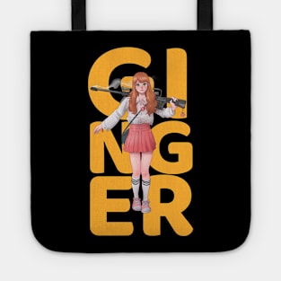 redhead ginger Tote