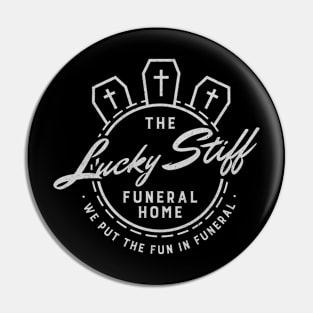 The Lucky Stuff (White) Pin