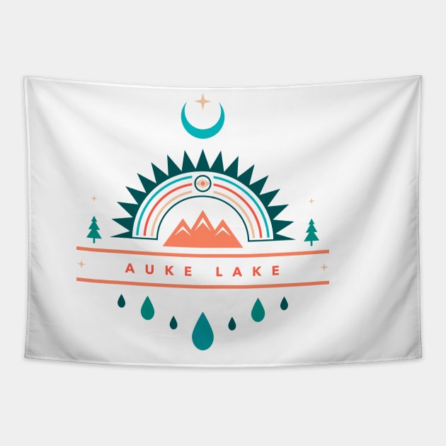 AUKE LAKE boho Tapestry by LeapDaze