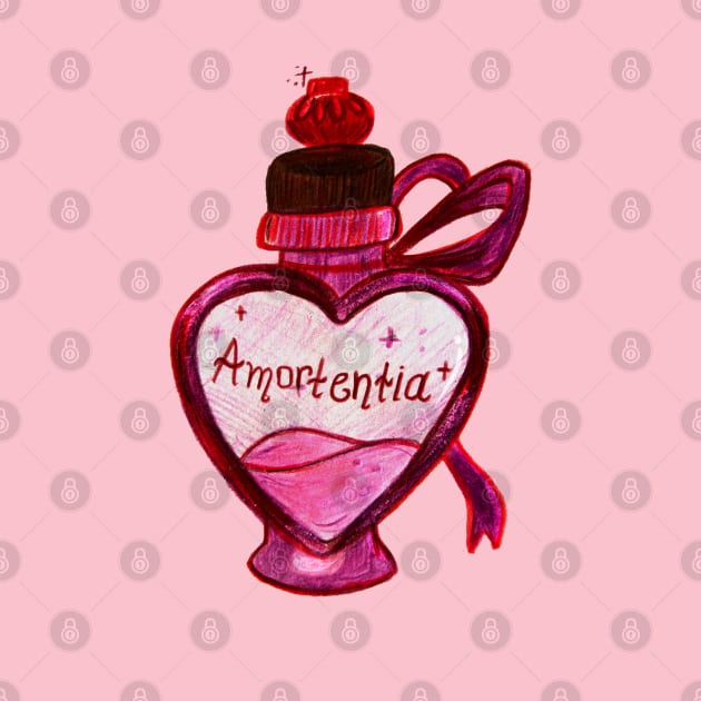 Amortentia the most powerful love potion by Le petit fennec