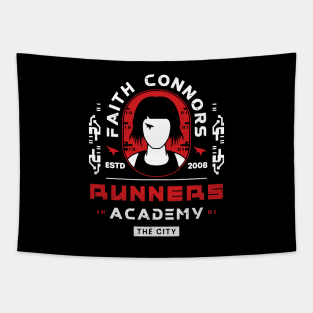 Faith Connors Academy Emblem Tapestry