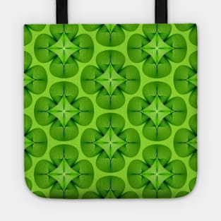 Lucky Clover pattern 01 Tote