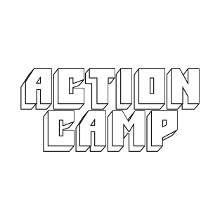 Action Camp Big Muff logo (Black) T-Shirt