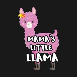 Matching Mother Daughter Gift Gift Mamas Little Llama Gift T-Shirt