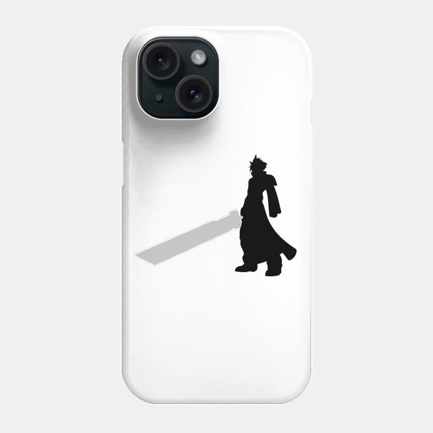 Cloud Giant Sword Silhouette Phone Case by AnotherOne