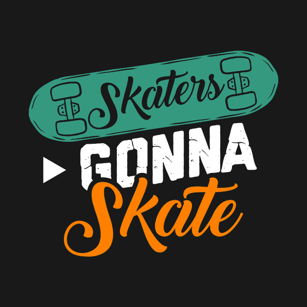 Skaters Gonna Skate-Cute Roller Derby Roller Skating by folidelarts