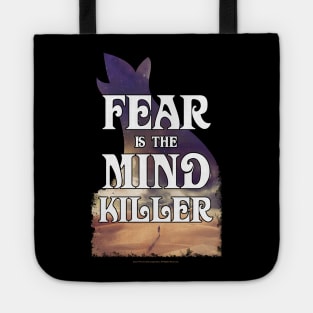 Fear Is The Mind Killer Sand Dunes Vintage Tote