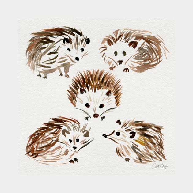 Hedgehogs by CatCoq