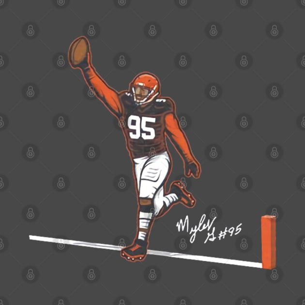 Myles Garrett Flash For Six by Chunta_Design