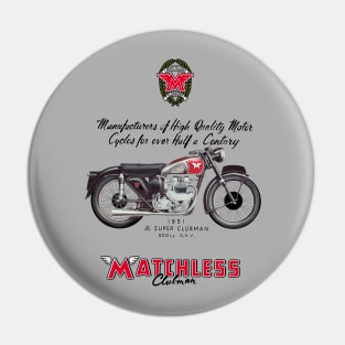 1951 Matchless Super Clubman 500cc OHV by MotorManiac Pin