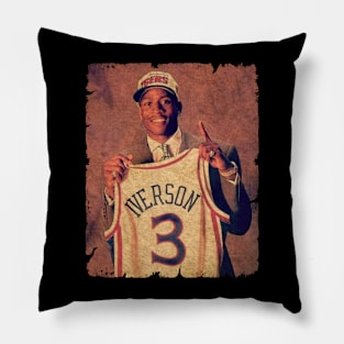 '96 draft!' Allen Iverson Pillow