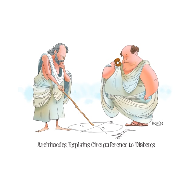 Archimedes explains circumference to Diabetes by TrevorIrvin