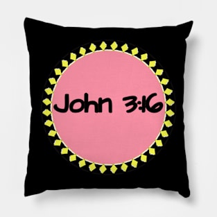 John 3:16 Good News Pillow