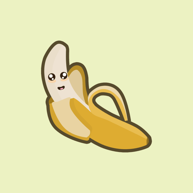 Kawaii Banana by KawaiiNir