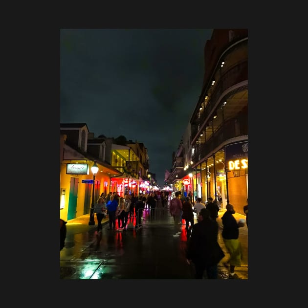 The Colours of Bourbon Street by Steves-Pics