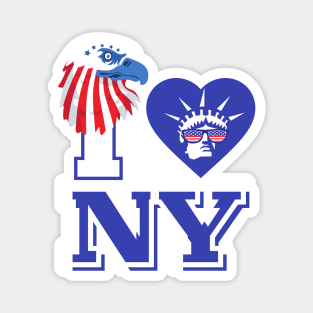 I Love New York , Eagle eyes Magnet