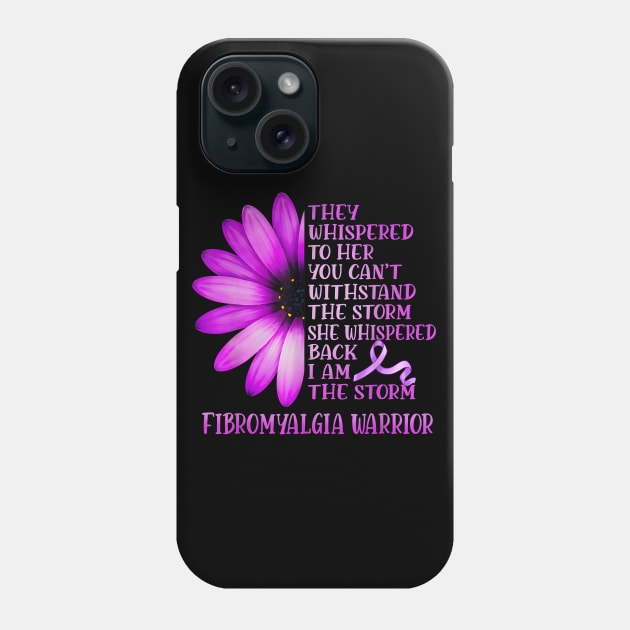 I'am the Storm Fibromyalgia Warrior Phone Case by JazlynShyann