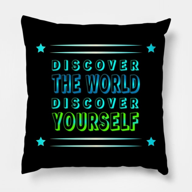 Discover & Uncover: World-Inspired Fashion Pillow by EKSU17