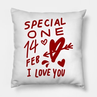 SPECIAL ONE VALENTINES DAY Pillow