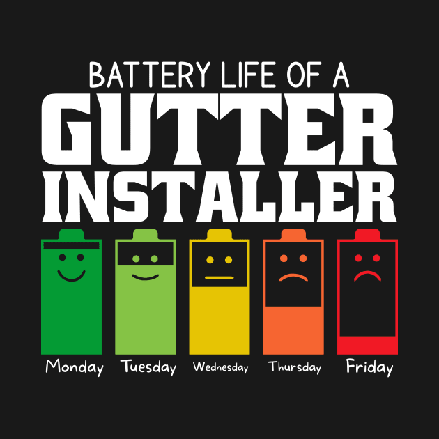 Battery Life Of A Gutter Installer by Stay Weird