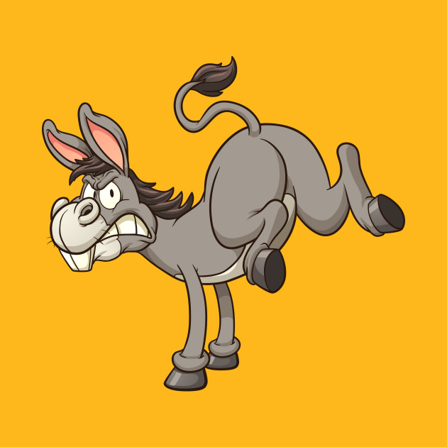 Donkey Kick - Donkey - T-Shirt | TeePublic