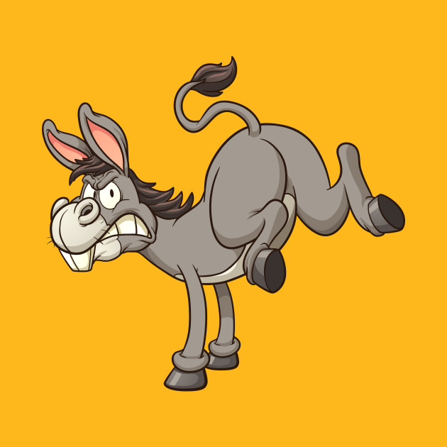 Donkey Kick Donkey TShirt TeePublic