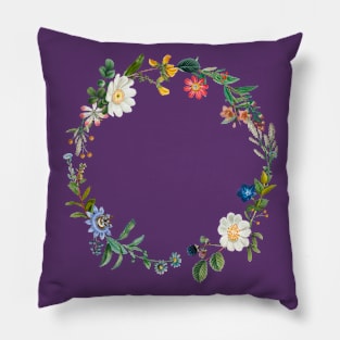 Floral Ring Pillow