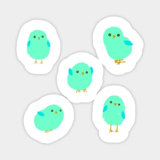 Guess Who Soggy Chick Sticker Pack (Blue) Magnet