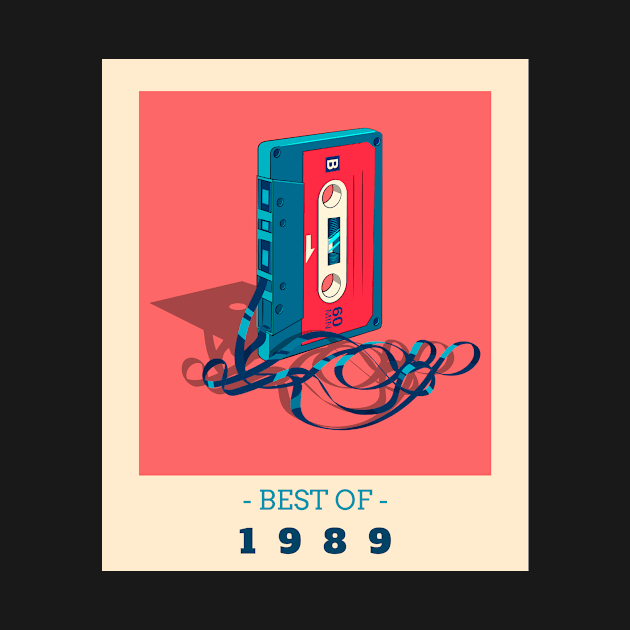 Best Of 1989 - Birthday Gift by Meme My Shirt Shop