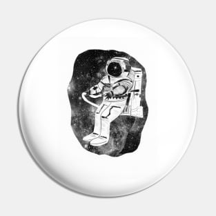 astronaut in space Pin