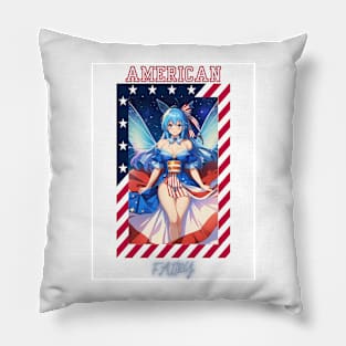 Patriotic Sky Fairy Pillow