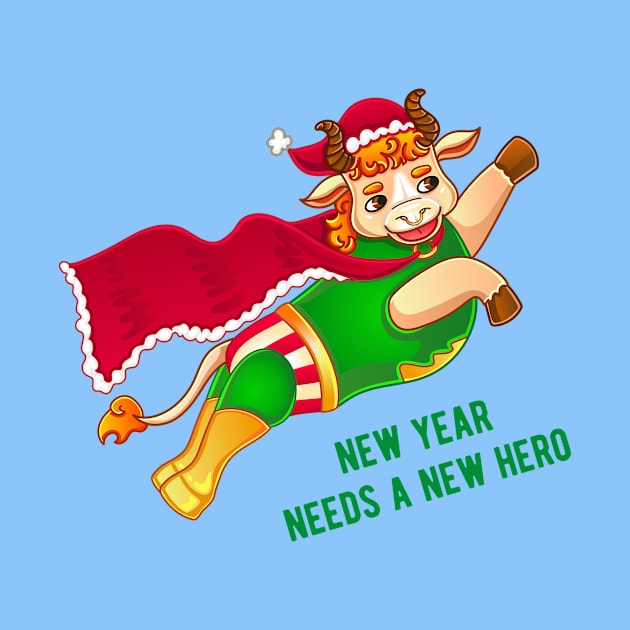 New year needs a new hero by Ksenia Aksenteva