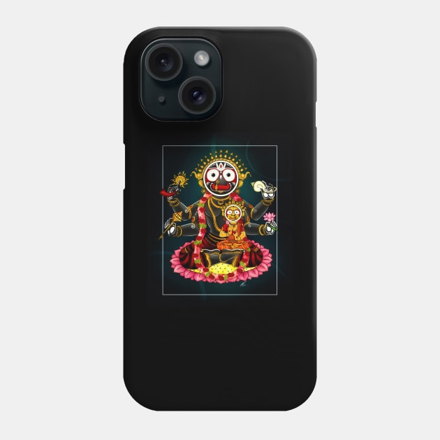 Jagannath and Maa Subhadra Phone Case by Roy's Disturbia